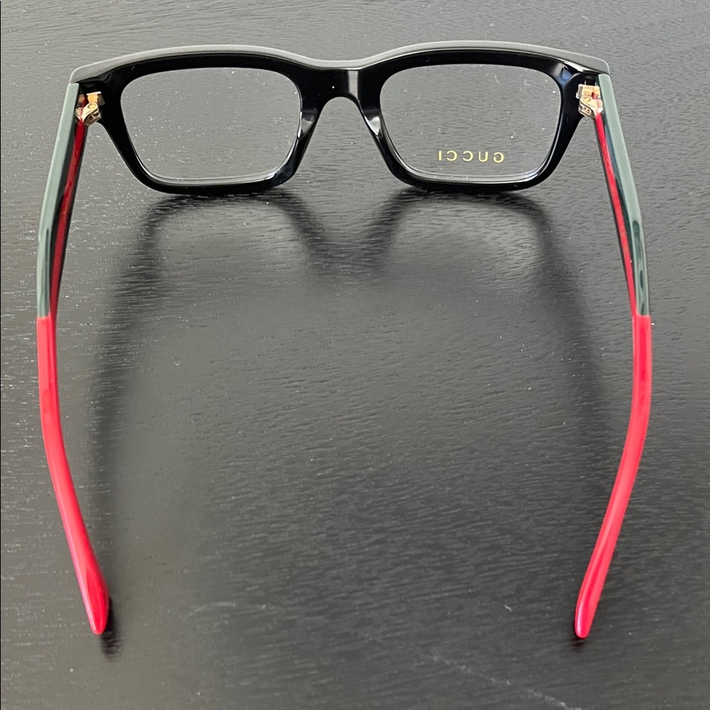 Gucci RX Black Red Green glasses Eyewear with Case NW - Picture 11 of 14